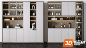 Wine cabinet Skp Files